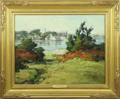 Anne Ramsdell Congdon, View from Monomoy, circa 1941, Oil on Canvas