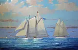 William Lowe, Approaching Nantucket Harbor
