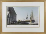 John Stobart, Straight Wharf Nantucket in 1832