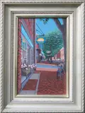 Harriet Mottes, Mitchell’s Book Corner, Oil on Board