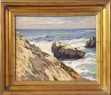 Gustave Cimiotti, Coastal Landscape, Cape Elizabeth Maine