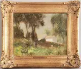 Frank Handlen, Summertime, Oil on Board