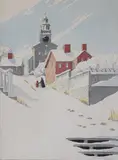 Doris and Richard Beer, Stone Alley, Nantucket