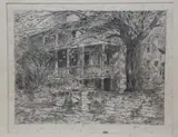 Childe Hassam, The Old House, Cos Cob