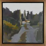 Tautemo Road Sunset by Sandra Flavin, Oil on Canvas, offered Jul 2021