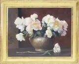 Pamela Pindell, Old Brass, Oil on Canvas