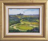 Marilyn Chamberlain, Sankaty Golf Course, Oil on Canvas