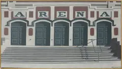 Arena by Keith McDaniel, 1975, Oil on Canvas, offered Jul 2021