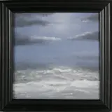 Roiling Sea by Duncan Will, Oil on Board, offered Jul 2021