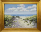 Surfside Morning by Debbie Sosbee, Oil on Canvas, offered Jul 2021