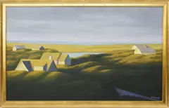 View Over Tom Nevers Pond by Joan Albaugh, Oil on Canvas, offered Jul 2021