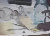 Christopher Robbins, Mason Jar, Oil on Canvas