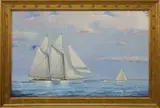 William Lowe, Sailing off Nantucket Harbor