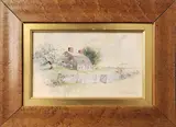 Nantucket by Louis K. Harlow, Watercolor, offered Dec 2021