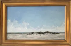 Sea View by Kenneth Layman, Oil on Panel, offered Dec 2021