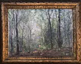 Frank Swift Chase, Squam Hidden Forest, Nantucket, Oil on Artist Board