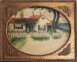 Nantucket Cottage by C. Favner, Oil on Board, offered Apr 2021