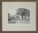 Ruth Haviland Sutton, Fair Street Nantucket, Lithograph