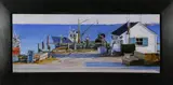 Wharf at Noank by Peter E. Poskas III, Oil on Board, offered Aug 2021