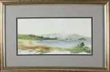 William Welch, Untitled, Watercolor on Paper”Sankaty Head Lighthouse”