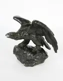 Antoine-Louis Barye, Aigle Ailes Etendues Becouvert