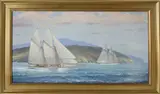 William Lowe, Schooner Off the Island