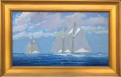 Untitled by William Lowe, Oil on Linen “, offered Oct 2020