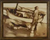 Warren Krebs, A Young Boy’s Dream, Oil on Canvas