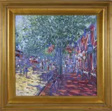 Illya Kagan, 4th of July on Main Street, Nantucket