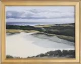 Distant Surf by Vincent Calarco, Oil on Linen, offered Jul 2020