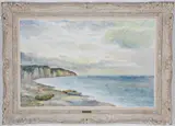Falaises D’Entretat by José Fabri-Canti, Oil on Canvas, offered Jul 2020