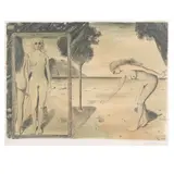 Paul Delvaux, The Beach (Jacob 60)