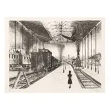 Paul Delvaux, The Station (Jacob 51)