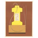Man Ray, Monument; One plate, from Electro-Magie (Anselmino 13; 40), 1968; 1972, One lithograph and one etching in colors on BFK Rives and japon paper