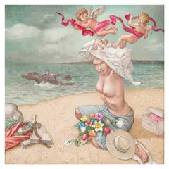 Mark Spencer, Dangerous Flirtation, 1993, oil on board