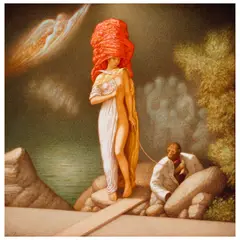 Mark Spencer, Anima (in Red), oil on canvas