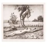 Mark Spencer, Border Storm; Thirst for Tender , 1978; 1983, Two lithographs on wove paper, each signed in pencil