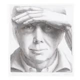 George Tooker, Voice; Self-Portrait I (Garver 3; 8), 1977; 1984