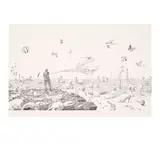 John Wilde, Wildeview; A Kiss, 1985; 1996, Two lithographs on wove paper, each signed in pencil