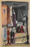 Louis Bosa, Street Scene