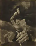 Herb Fichter, 'The Crucifixion', aquatint, ca. 1945