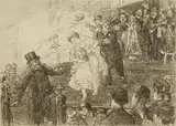John Sloan, 'The Little Bride'' (Morse 138) etching, 1906, signed, titled and annotated '100 proofs