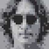 Dick Fowler, John Lennon, acrylic on illustration board