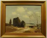 Marcus Ford, - Figure in Landscape-