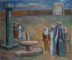 Emilio Notte, Figure, 1965