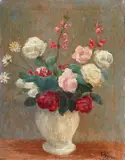 Guido Peyron, Vaso con fiori
