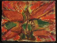 Senza titolo by Bruno Ceccobelli, 1988, Sul verso: sigla., offered Apr 2018
