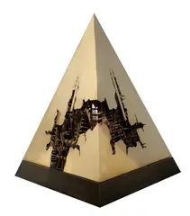 Piramide by Arnaldo Pomodoro, 1987, offered Apr 2018