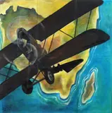 (guglielmo Sansoni) Tato, Caproni 100 in virata