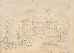 Villa by Orfeo Tamburi, 1938, offered Apr 2018